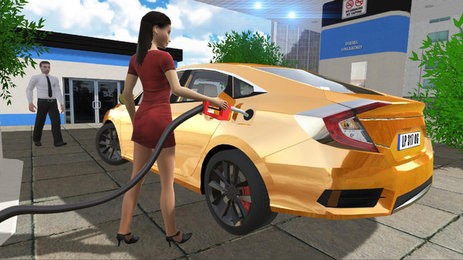 跑车城市碰撞赛车