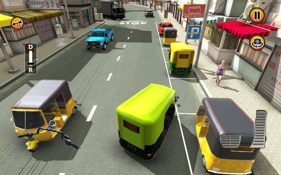 人力车公路赛手游截图
